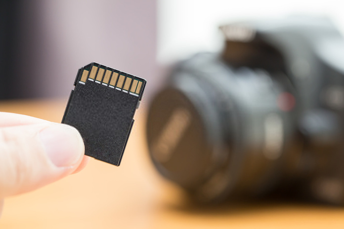 how to format sd card in camera