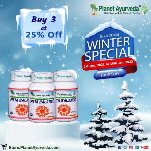 How to Balance Pitta Dosha Naturally - Winter Special Offer