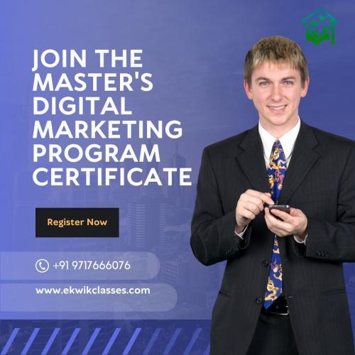 Learn the Certified Digital Marketing Course Near Me with Expert Guidance by Ekwik