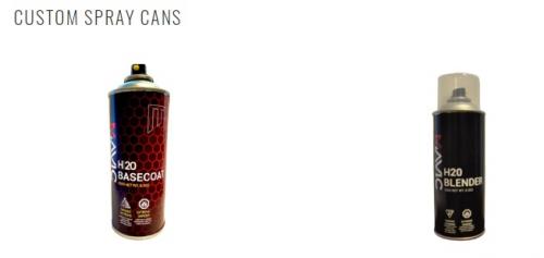 Shop custom spray cans online